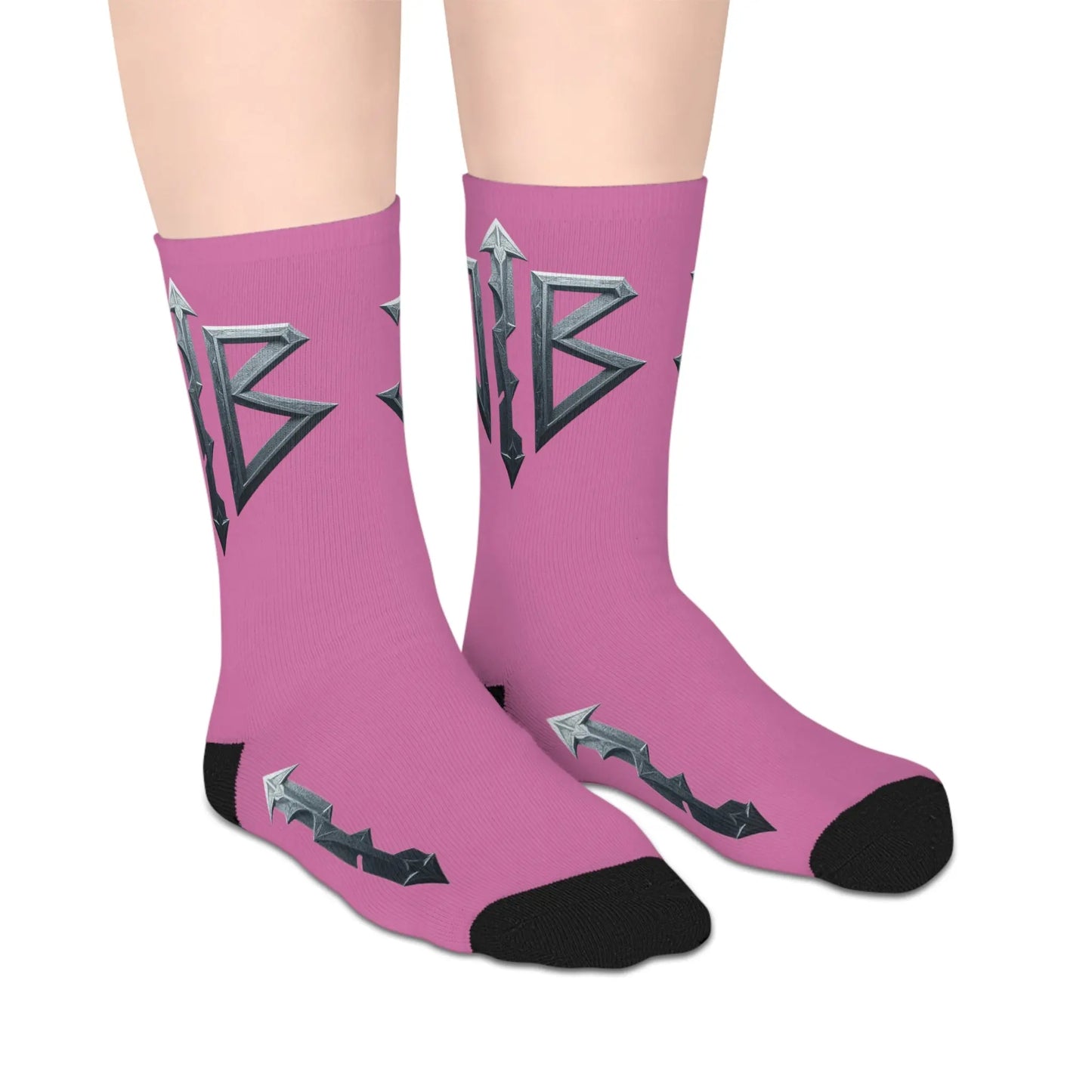 House of JAB, Pink Logo Socks – Streetwear Collection House of JAB