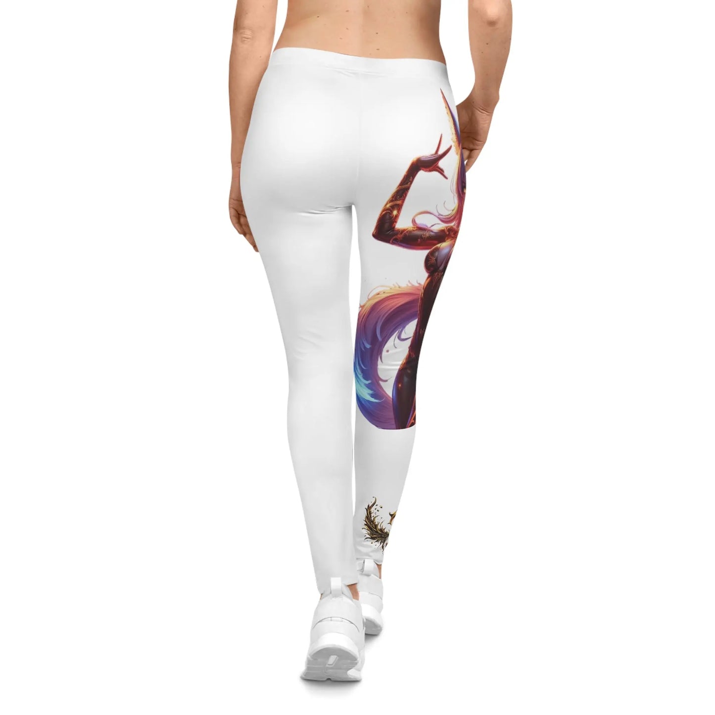 House of JAB - Fierce Flame Anime Leggings – Warrior Edition House of JAB