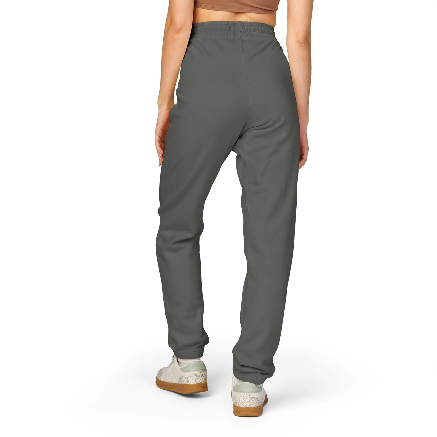 “House of JAB Joggers – Unisex Logo Sweatpants in Pepper Printify
