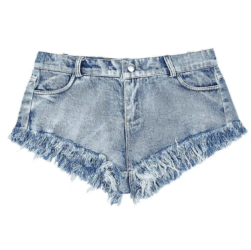 New summer ladies denim shorts shorts and short dress tide sexy Kenike