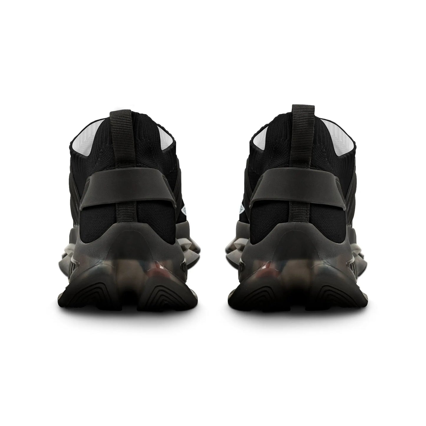 “House of JAB Logo Sneakers – Ambition Sneakers – Blackout & White Ice Editions House of JAB