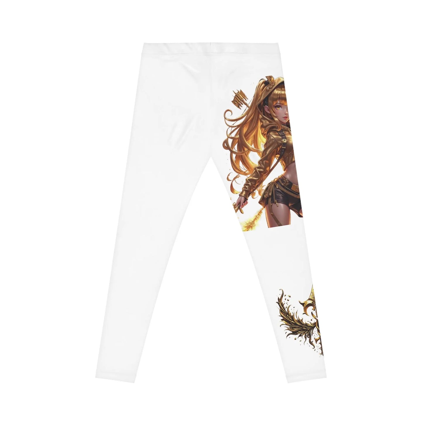 House of JAB - Golden Warrior Anime Leggings – Epic Women’s Fitness & Streetwear House of JAB