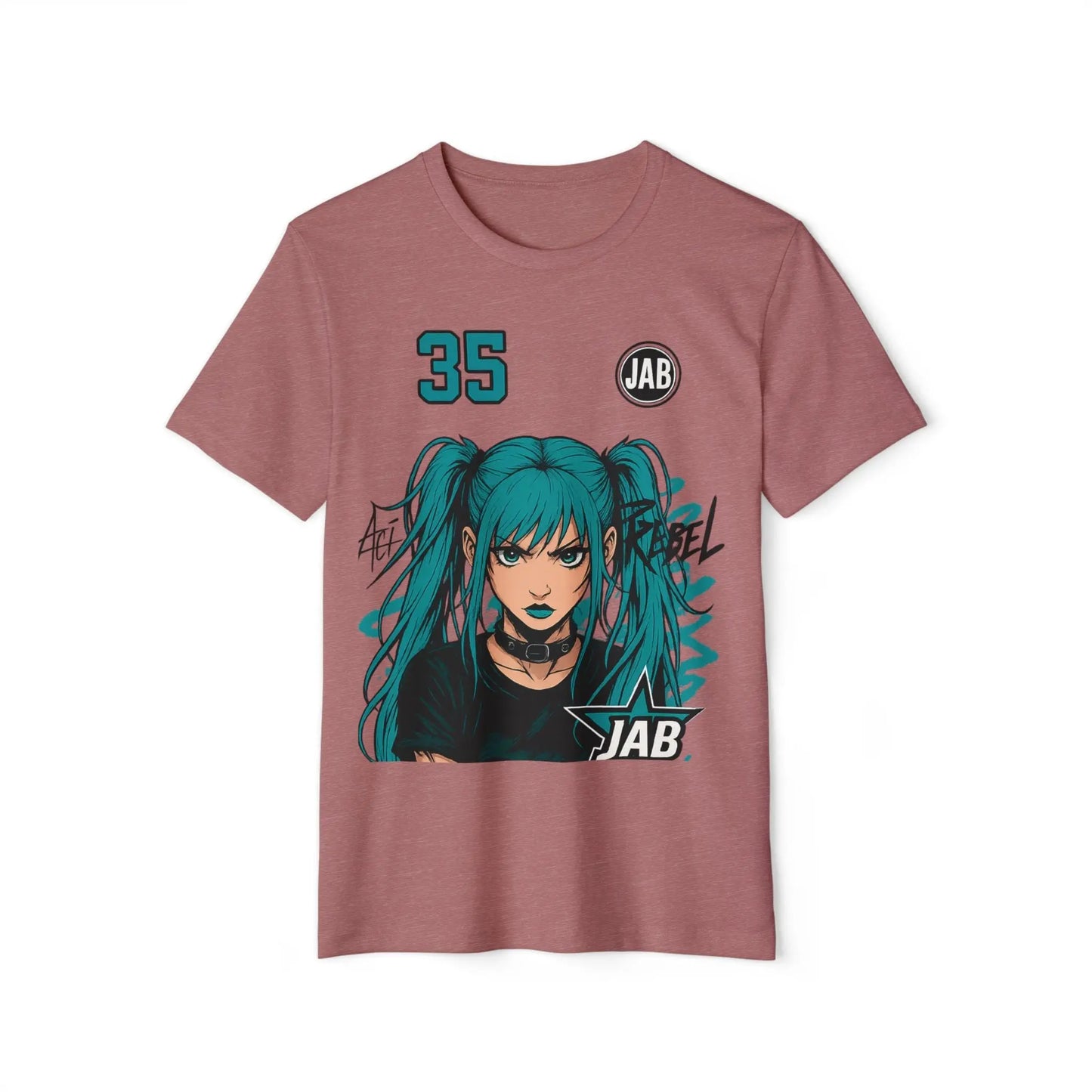 House of JAB Anime Streetwear Graphic Tee – Rebel Power Collection House of JAB
