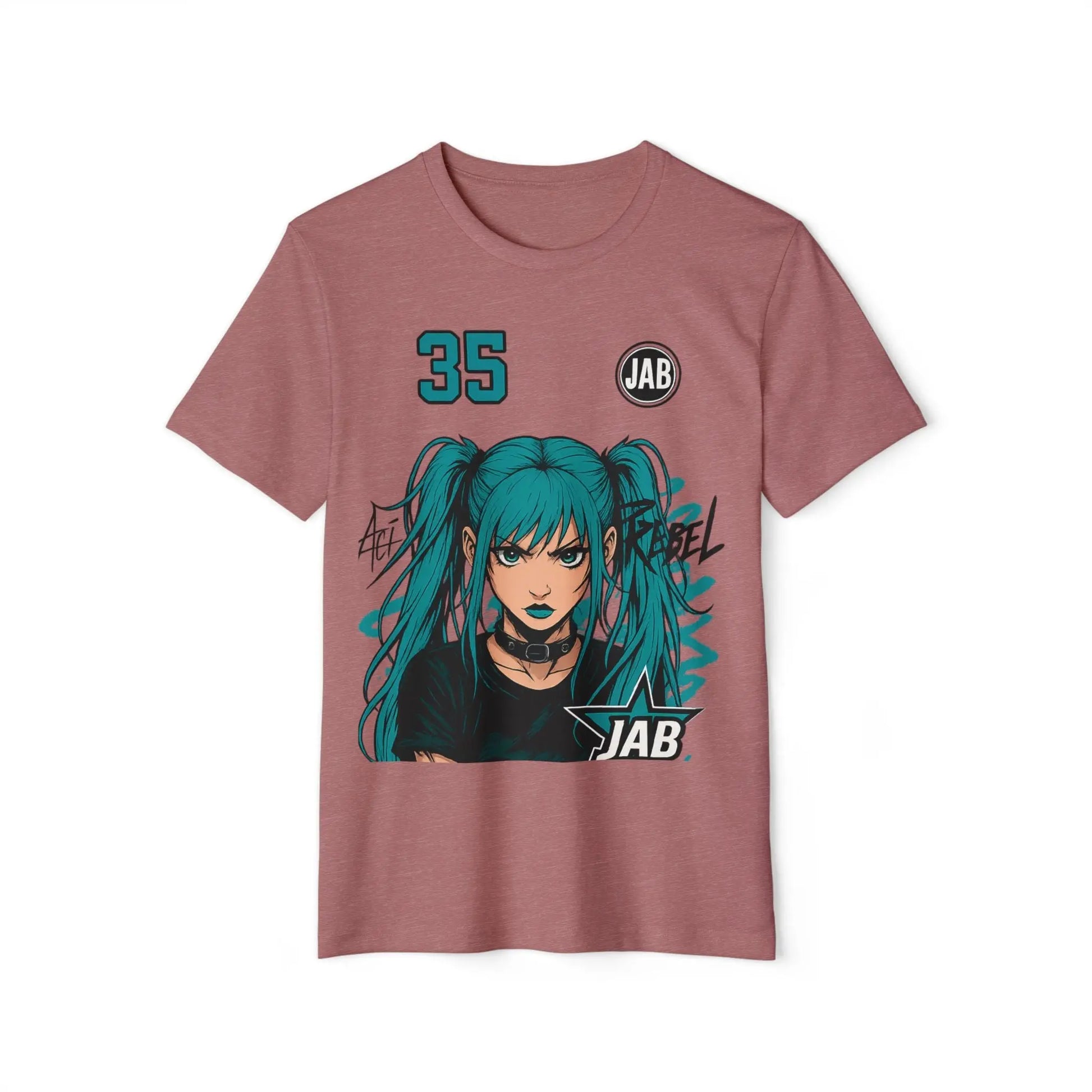 House of JAB Anime Streetwear Graphic Tee – Rebel Power Collection House of JAB