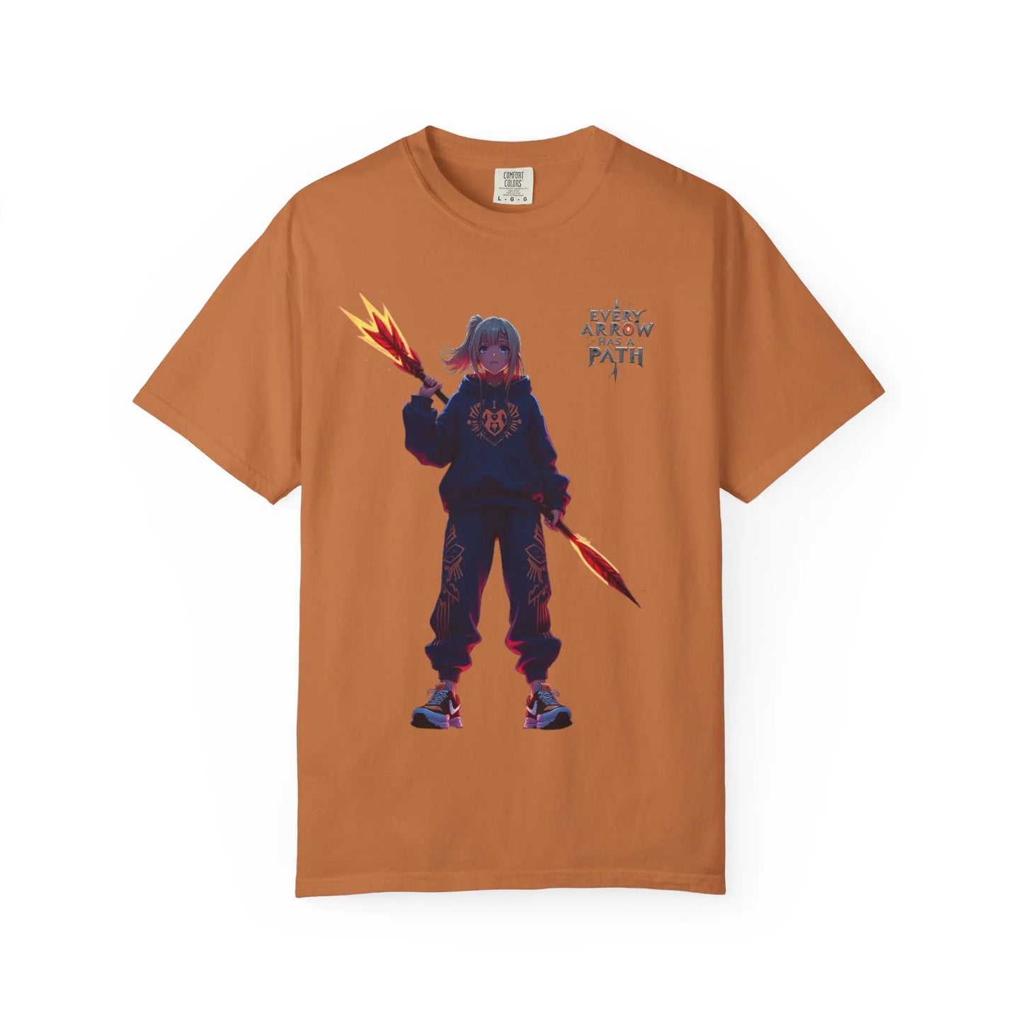 “Every Arrow Has a Path” Anime Warrior Tee Every Arrow Has a Path