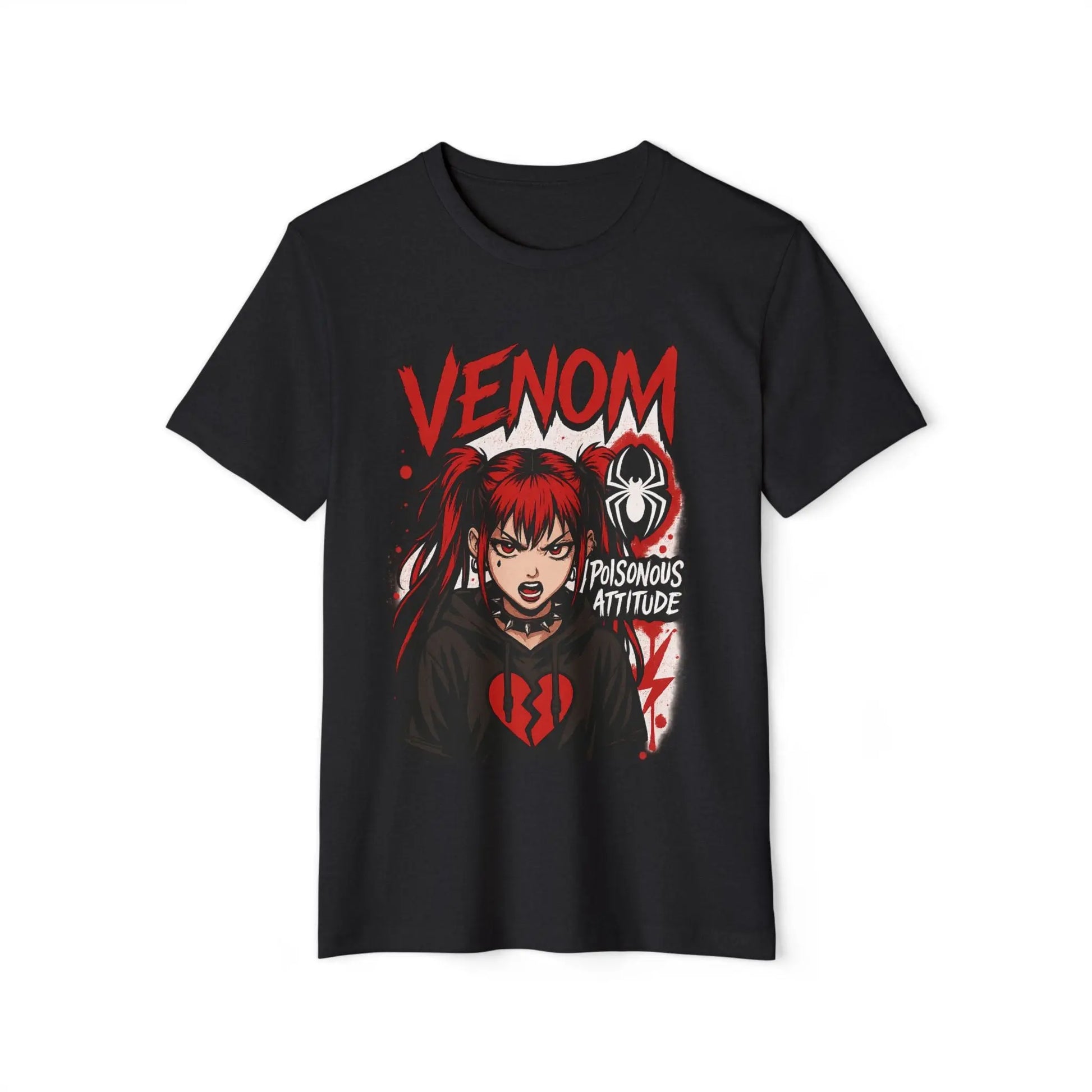 HouseofJAB Venom "Poisonous Attitude" Anime Graphic Tee House of JAB
