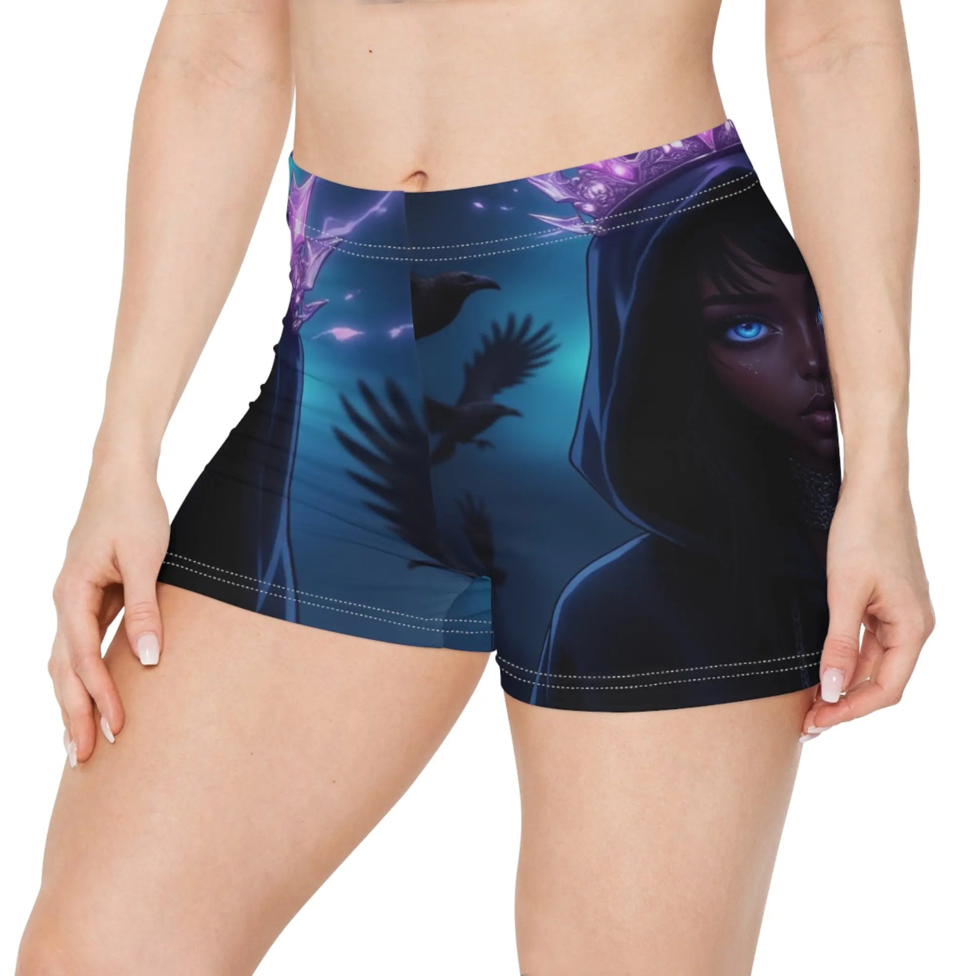 House of JAB Midnight Crown Anime Shorts – Dark Fantasy Streetwear House of JAB