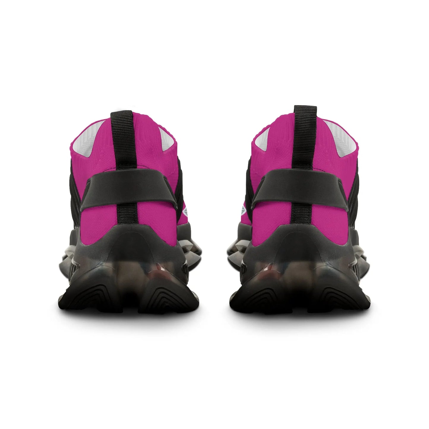 House of JAB “Royal Magenta” Statement Sneakers – Black Sole Edition House of JAB