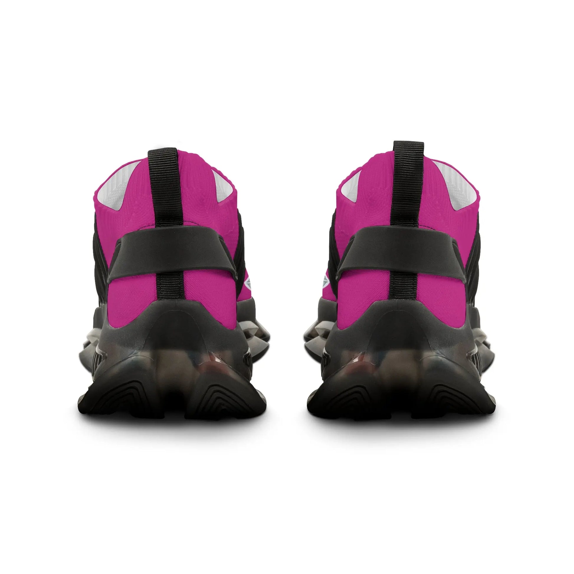 House of JAB “Royal Magenta” Statement Sneakers – Black Sole Edition House of JAB