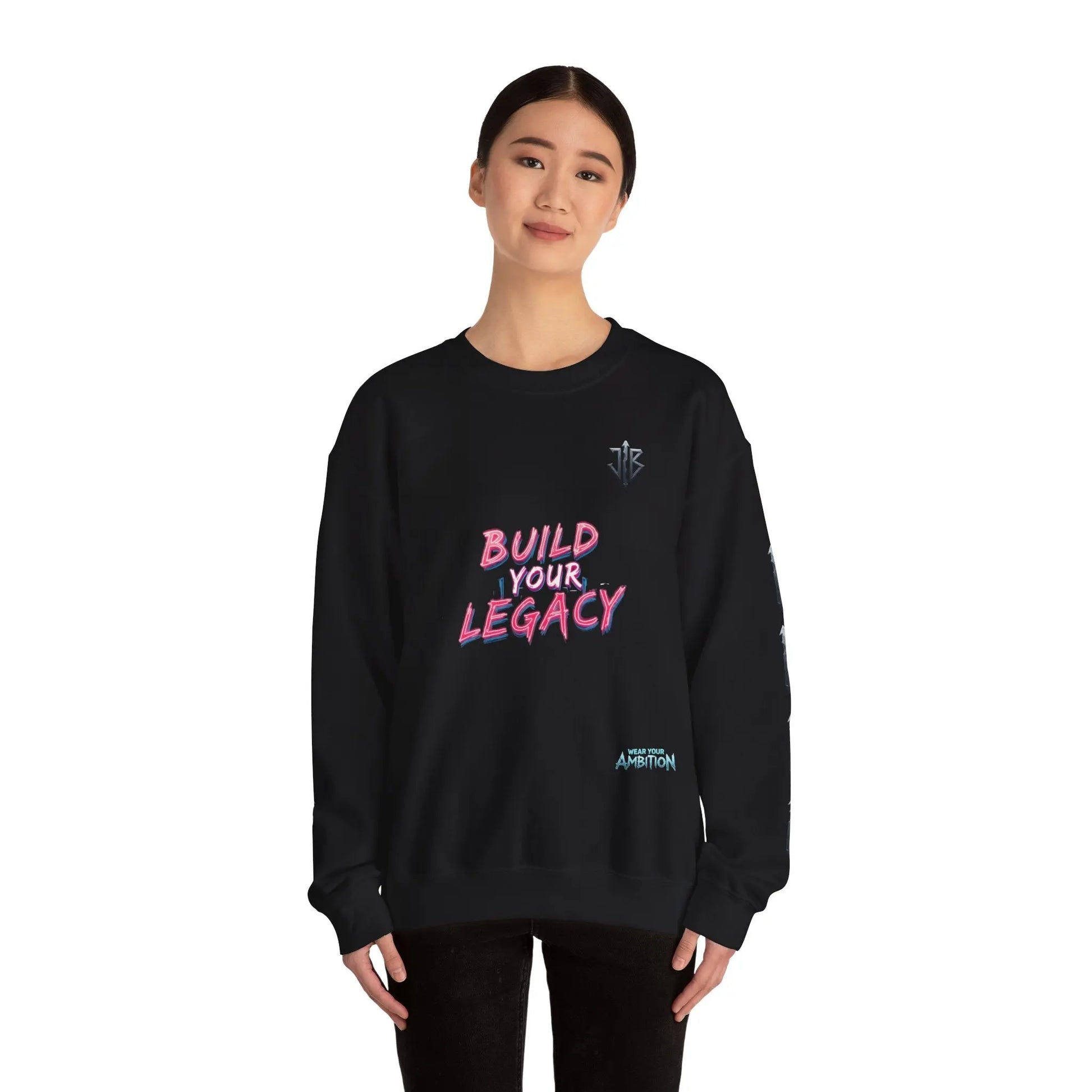 HouseofJAB “Build Your Legacy” Motivational Jumper – Wear Your Ambition House of JAB
