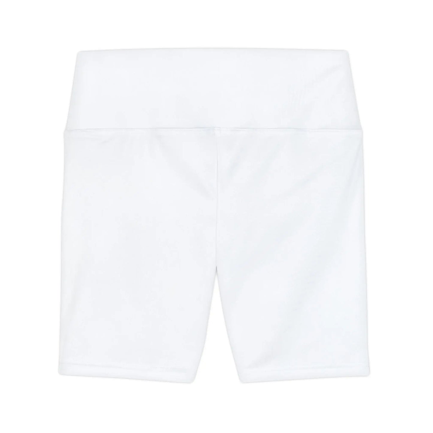 White Biker Shorts with Golden Emblem – HouseOfJab Collection Printify