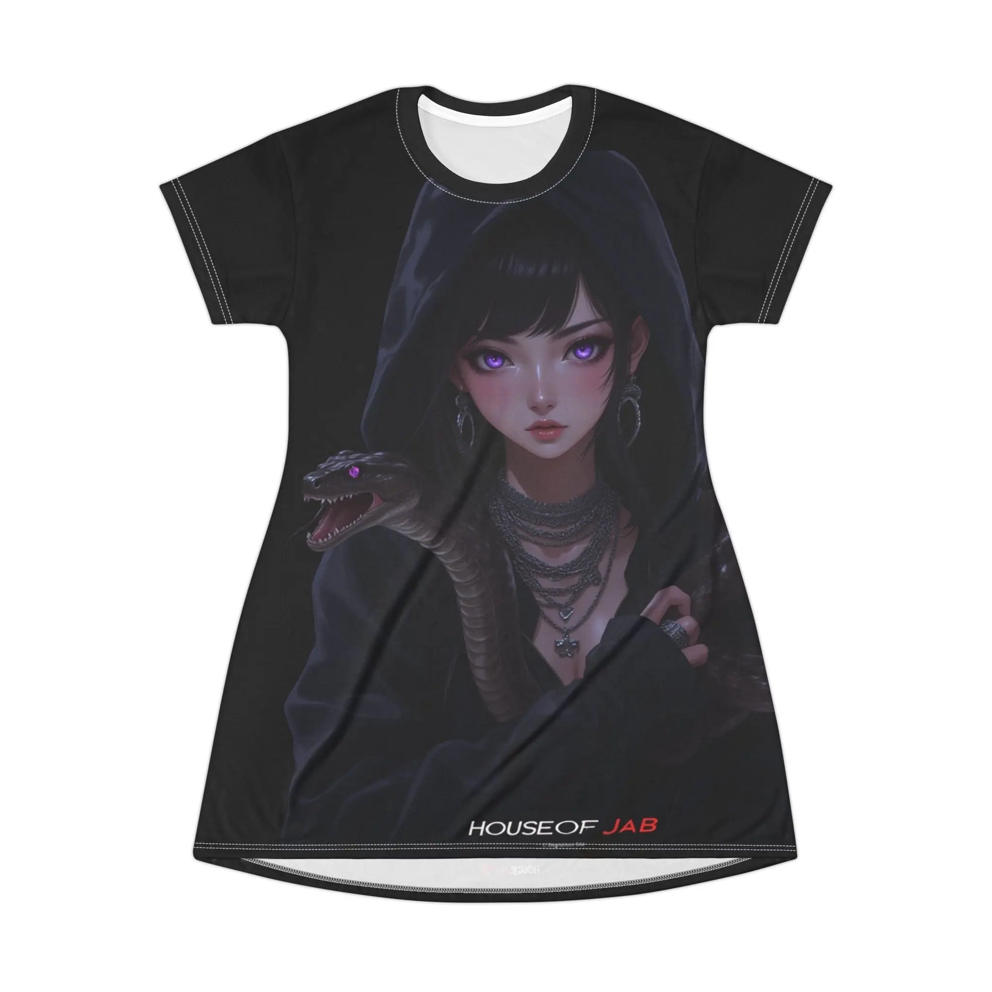 HOUSEOFJAB: Serpent’s Gaze Tee Dress House of JAB