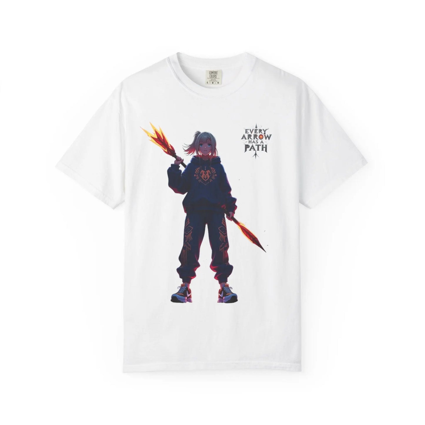 “Every Arrow Has a Path” Anime Warrior Tee Every Arrow Has a Path