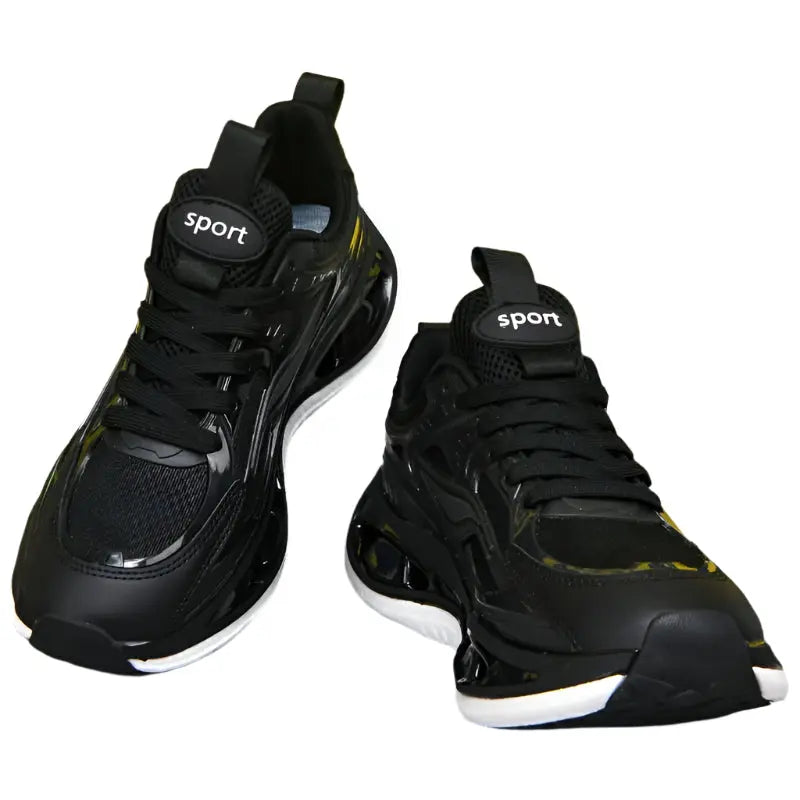 Women’s Pink & White Mesh Sneakers – Lightweight, All-Season Running Shoes with Non-Slip EVA Sole & Soft Fabric Lining Kenike