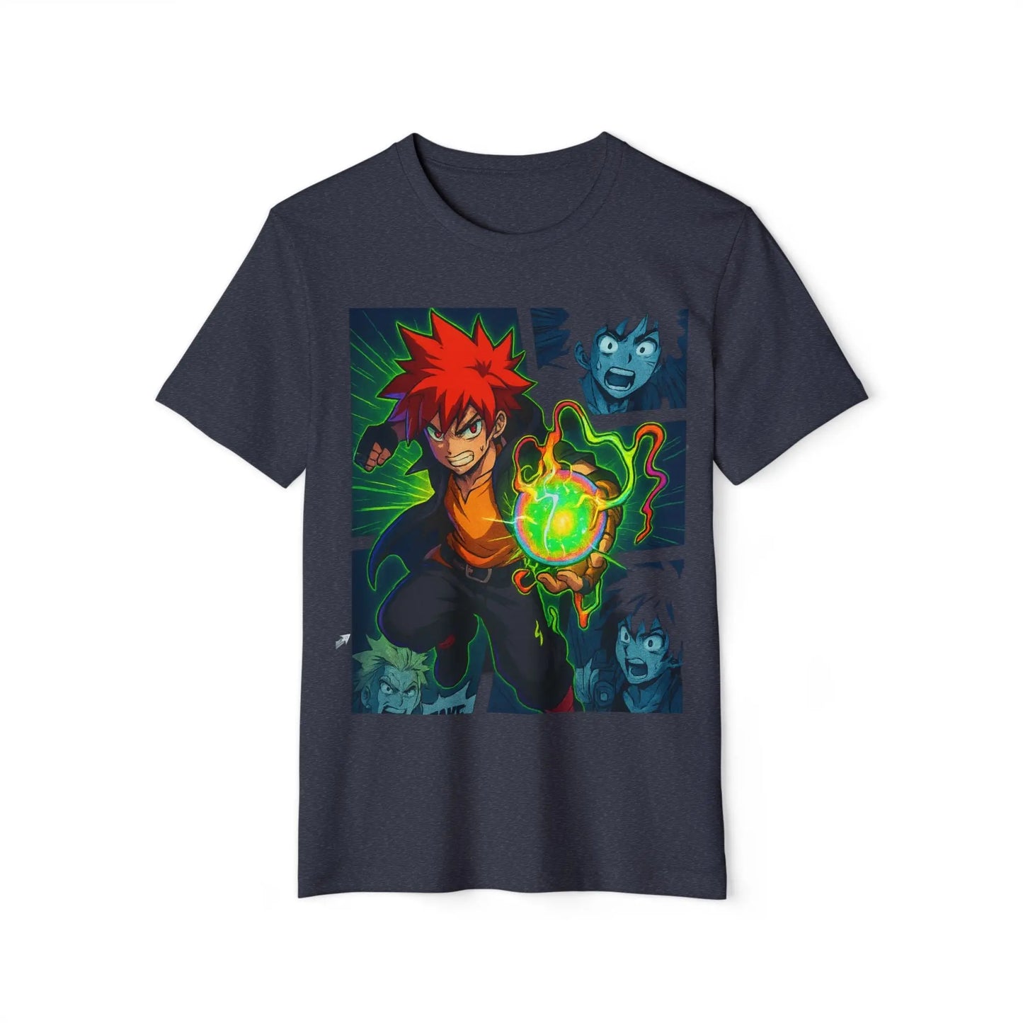 Energized Showdown Anime Graphic Tee – Unisex Streetwear Printify