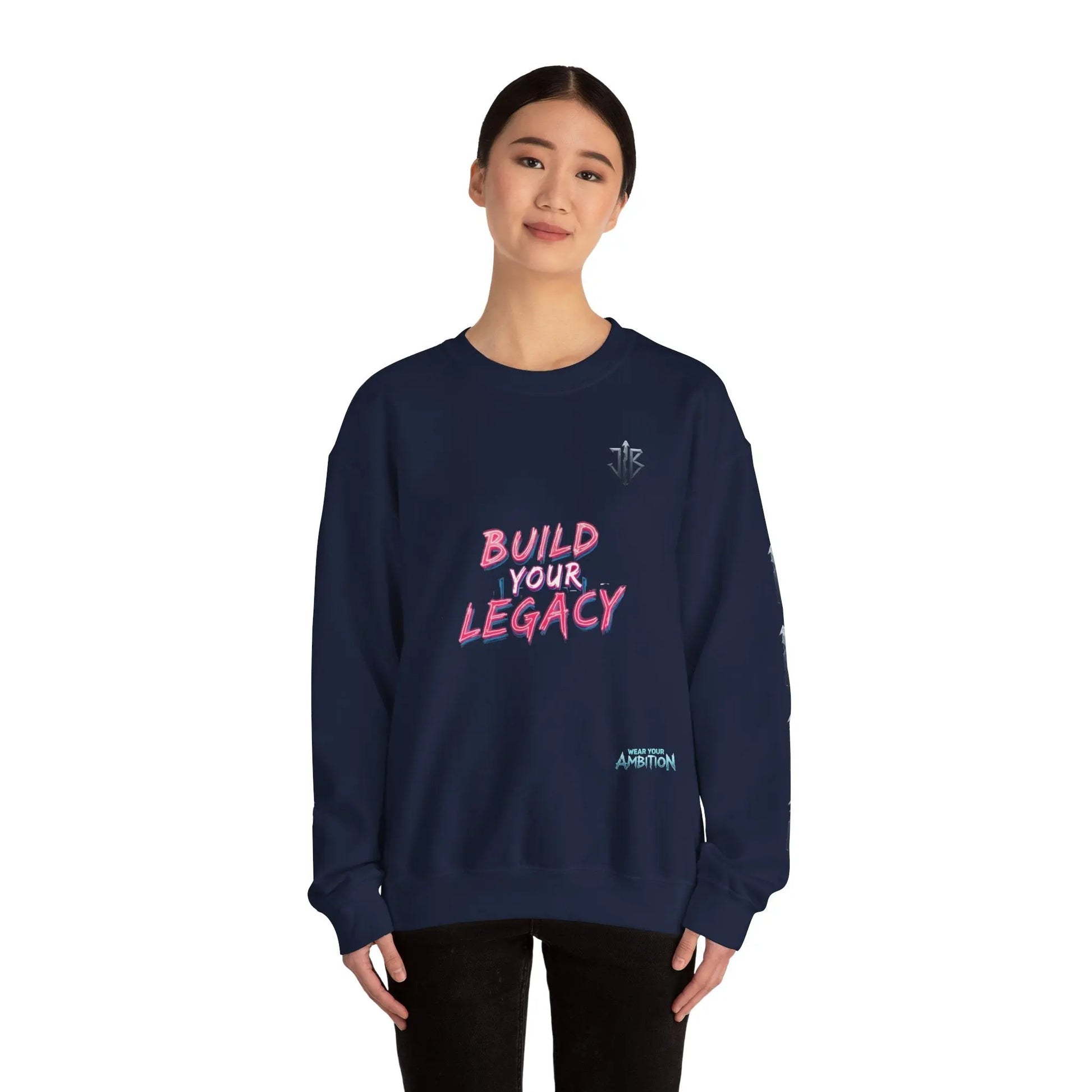 HouseofJAB “Build Your Legacy” Motivational Jumper – Wear Your Ambition House of JAB