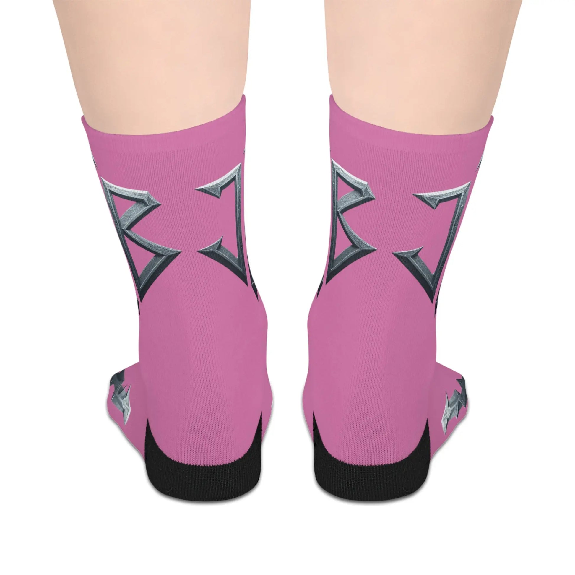House of JAB, Pink Logo Socks – Streetwear Collection House of JAB