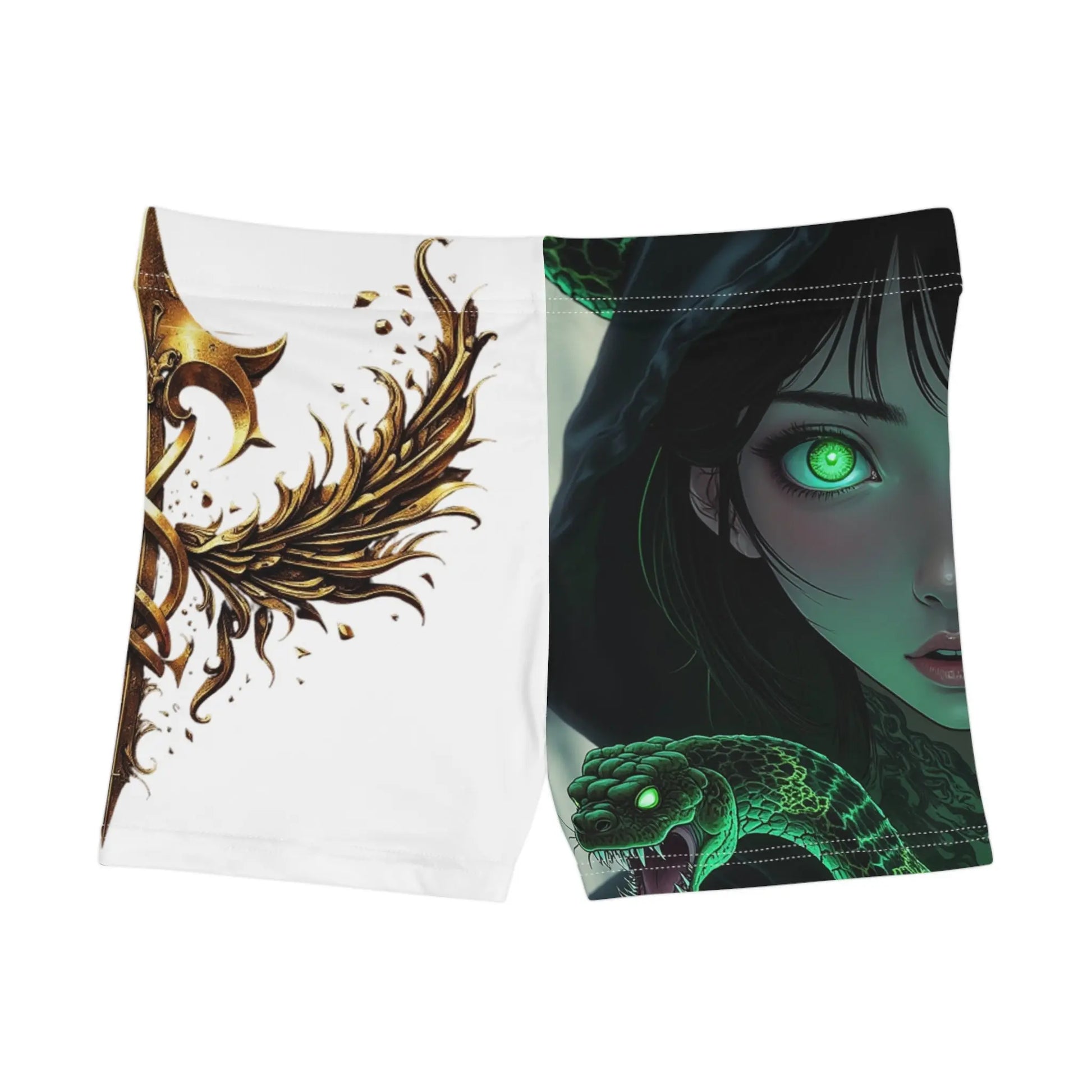 House of Jab Gothic Snake & Gold Emblem Shorts – Limited Edition House of JAB