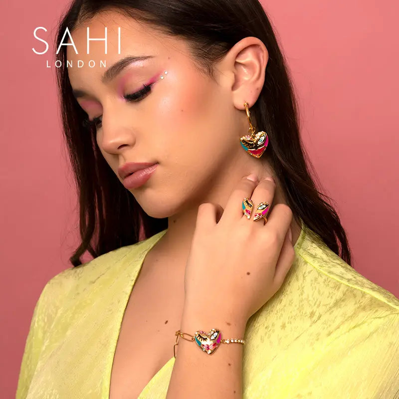 Sahi Love Affair Chain & Link Bracelet Sahi London