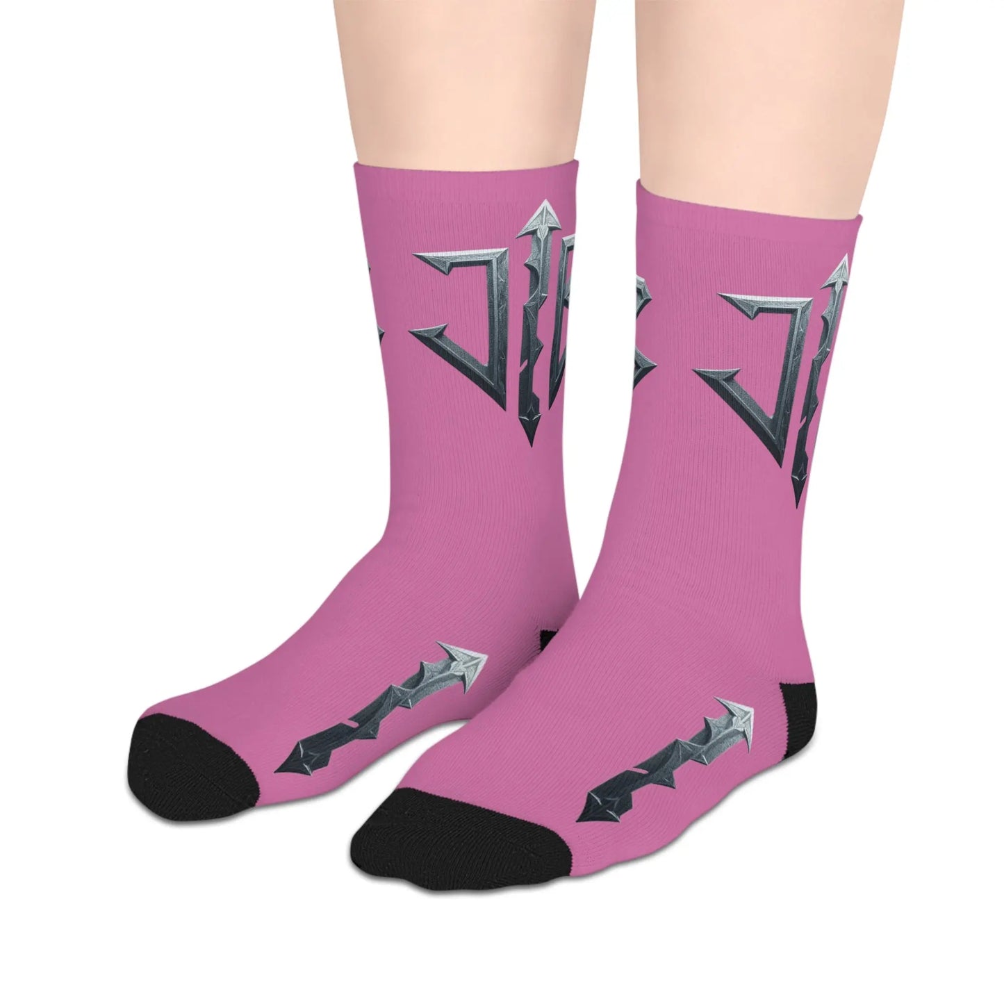 House of JAB, Pink Logo Socks – Streetwear Collection House of JAB