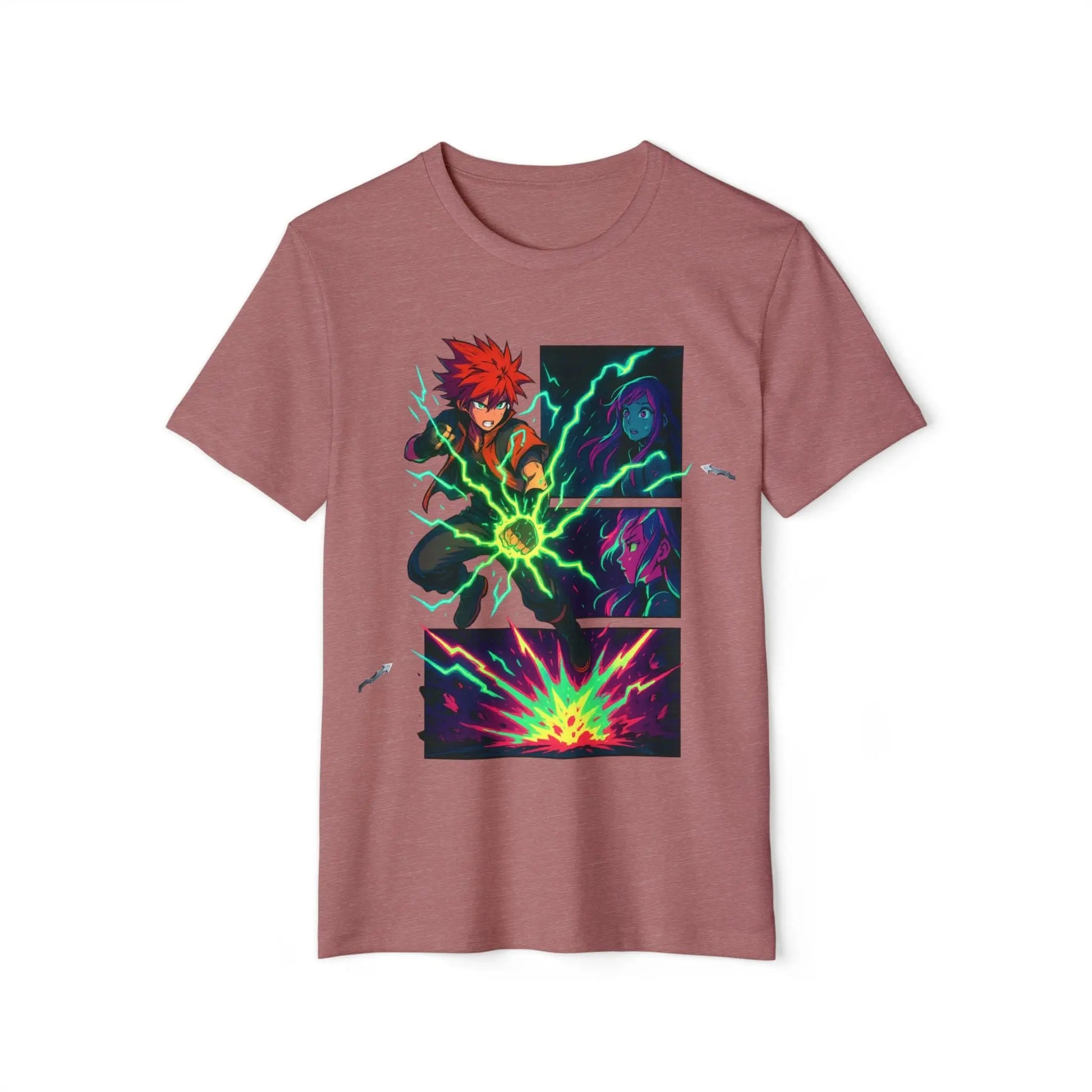 Voltage Clash Anime Graphic Tee – Unisex Streetwear House of JAB