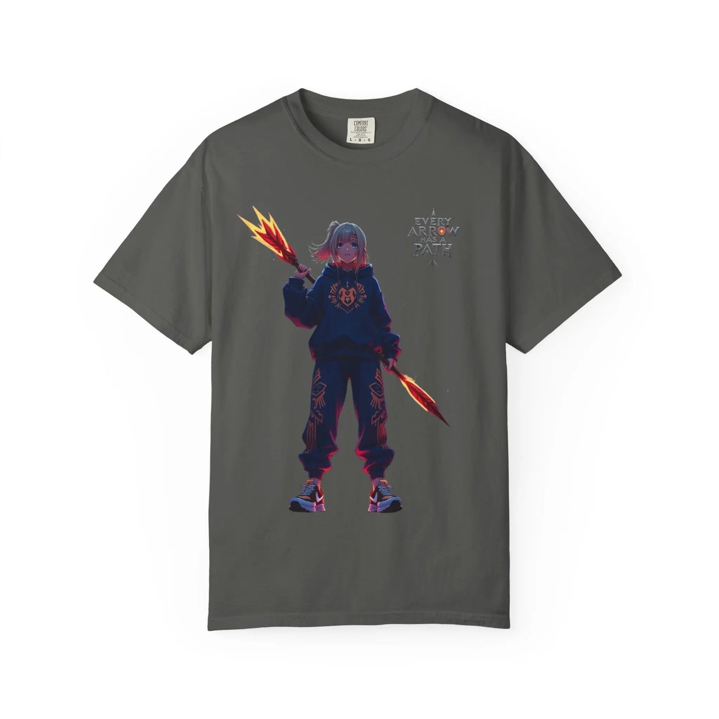 “Every Arrow Has a Path” Anime Warrior Tee Every Arrow Has a Path