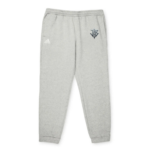 “House of JAB x Adidas Joggers – Grey Heather Sweatpants with Logo” Printify
