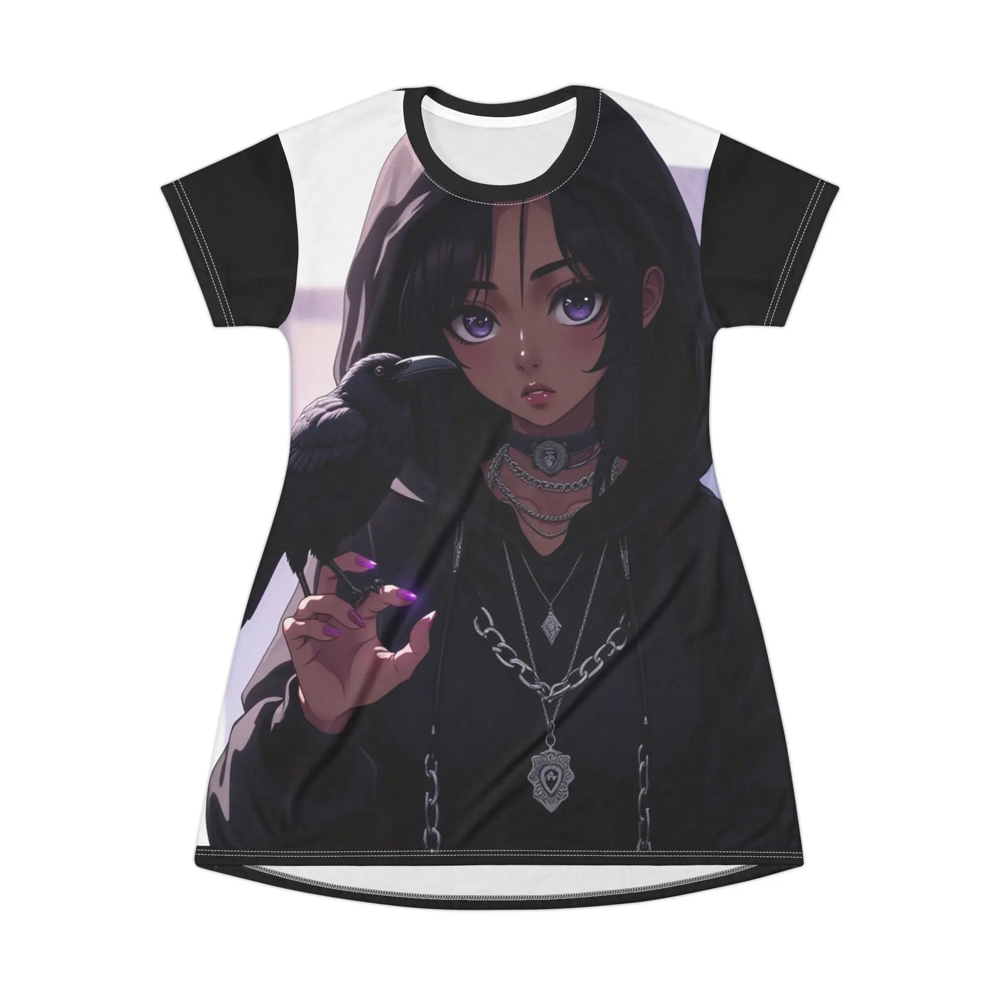 Copy of HOUSEOFJAB Raven Street-Goth Dress Printify