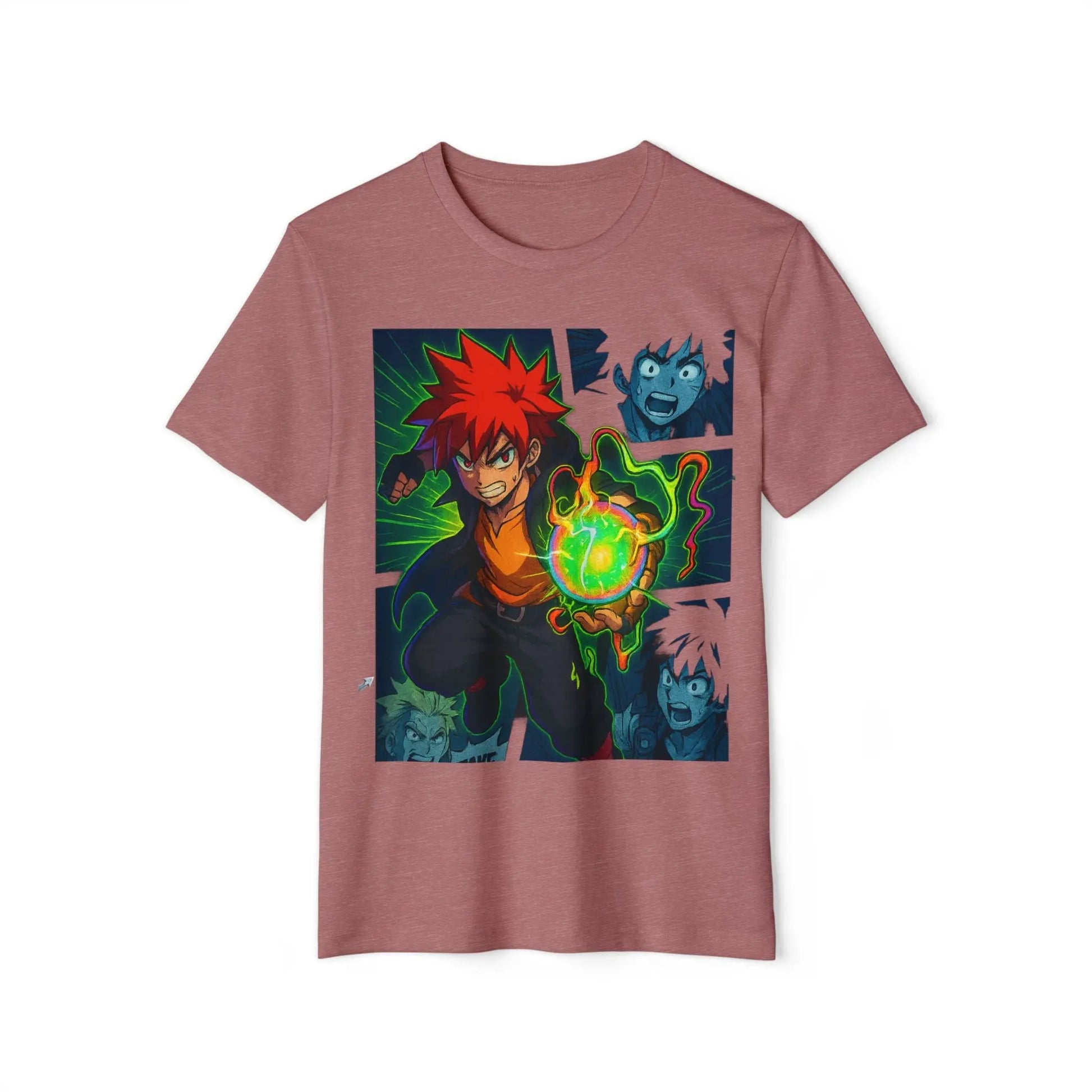 Energized Showdown Anime Graphic Tee – Unisex Streetwear Printify