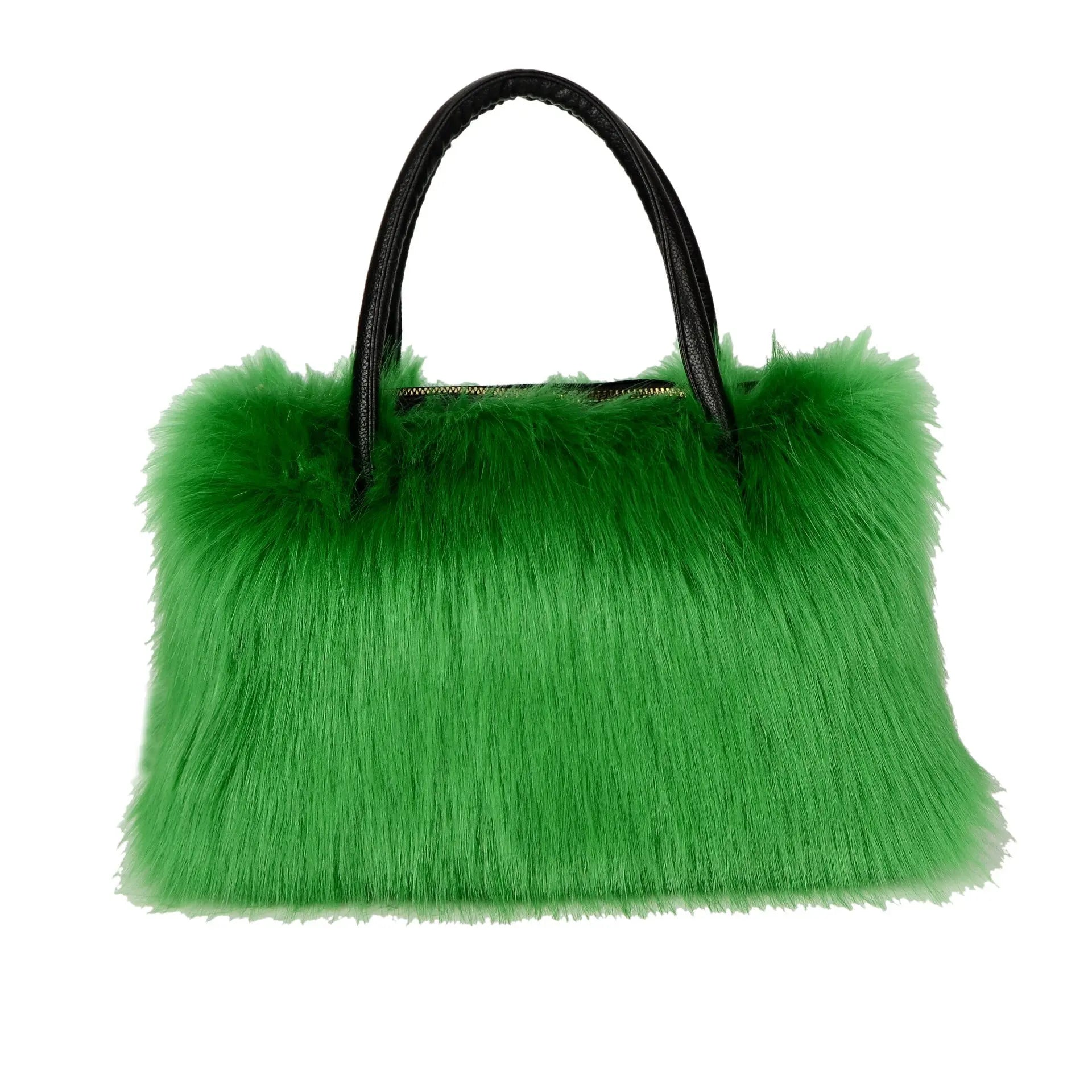 High-end Square Plush Bag Fur Handbag Large Capacity Pleasures and Sins