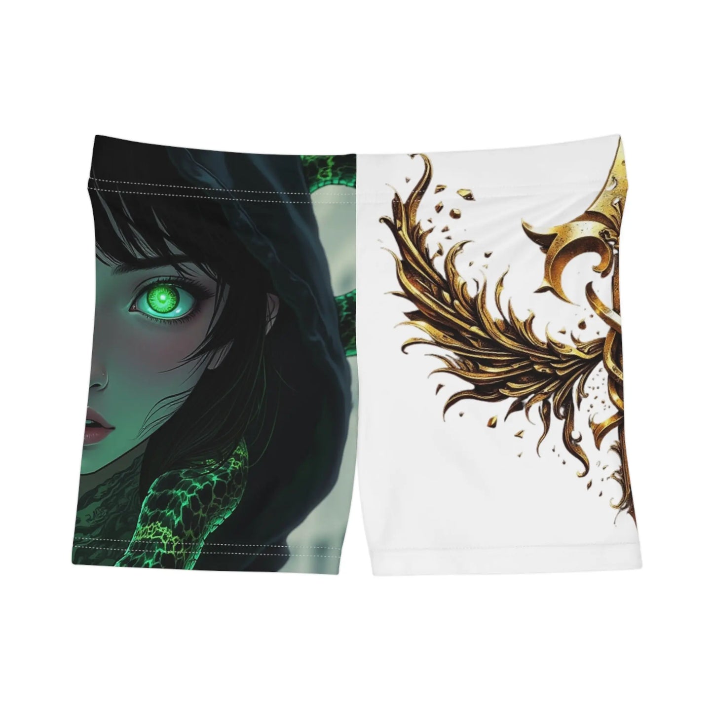 House of Jab Gothic Snake & Gold Emblem Shorts – Limited Edition House of JAB