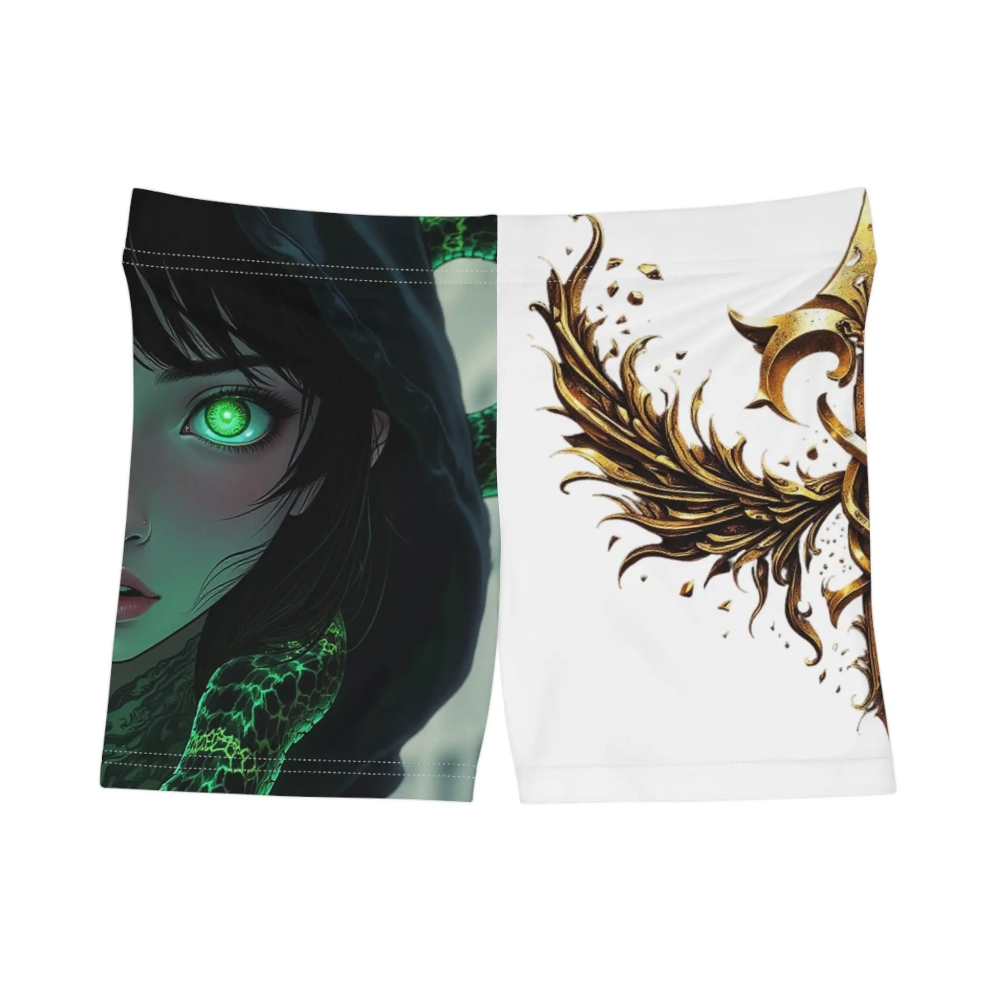 House of Jab Gothic Snake & Gold Emblem Shorts – Limited Edition House of JAB