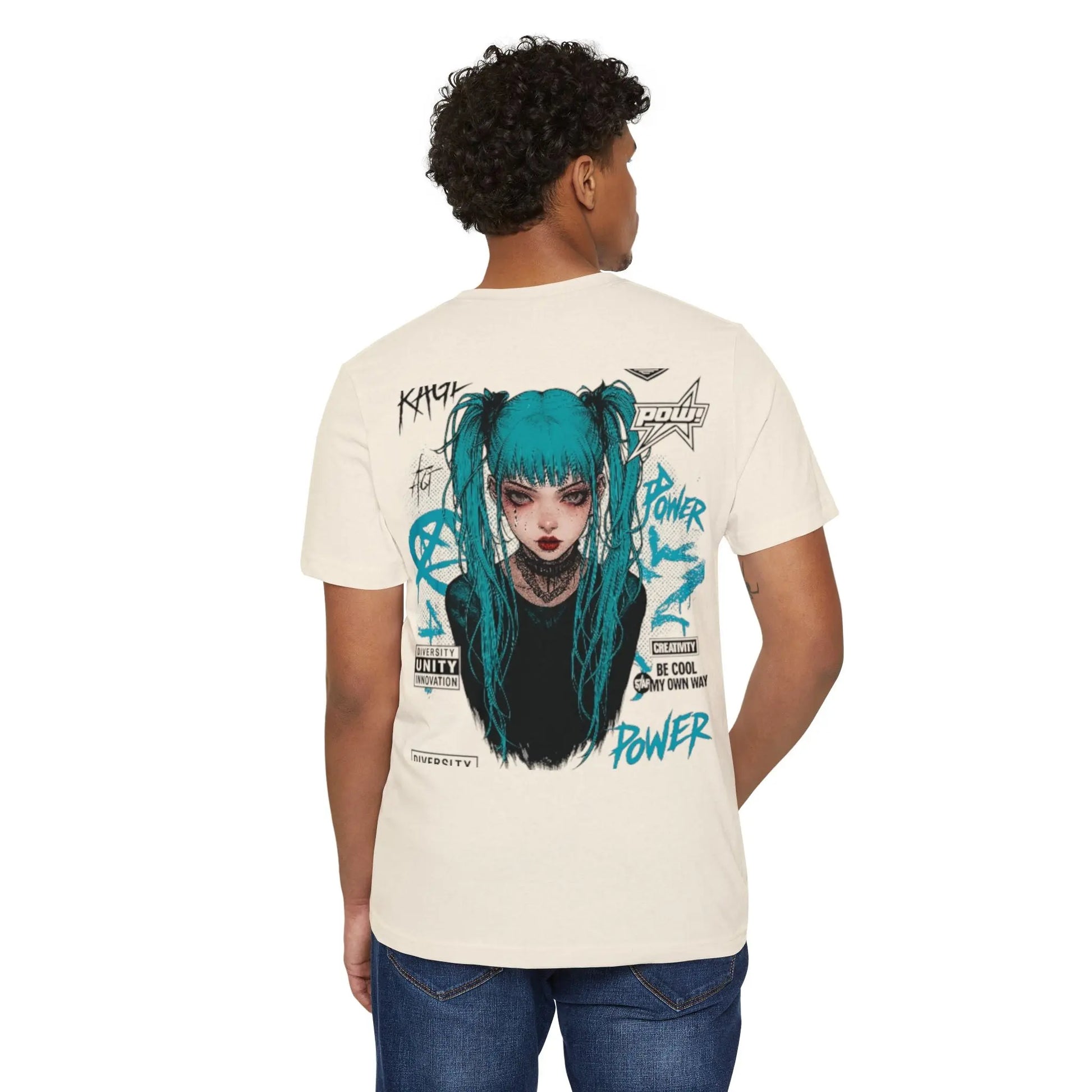 House of JAB Anime Streetwear Graphic Tee – Rebel Power Collection House of JAB