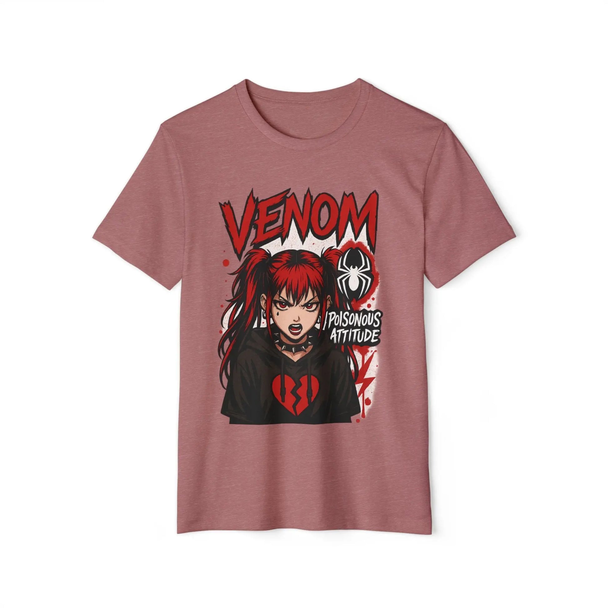 HouseofJAB Venom "Poisonous Attitude" Anime Graphic Tee House of JAB