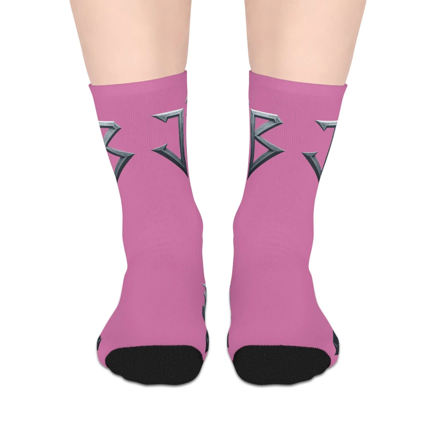 House of JAB, Pink Logo Socks – Streetwear Collection House of JAB