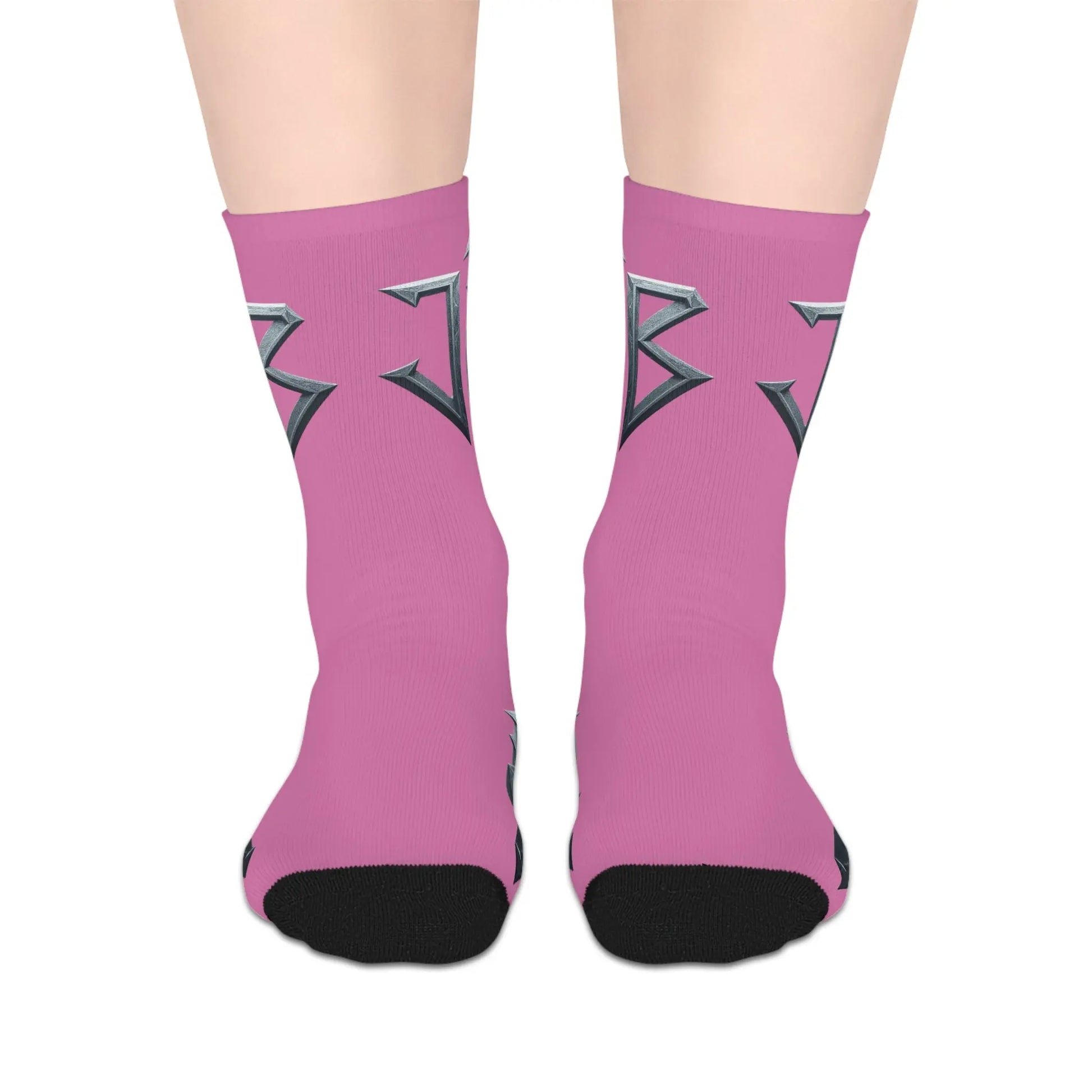House of JAB, Pink Logo Socks – Streetwear Collection House of JAB