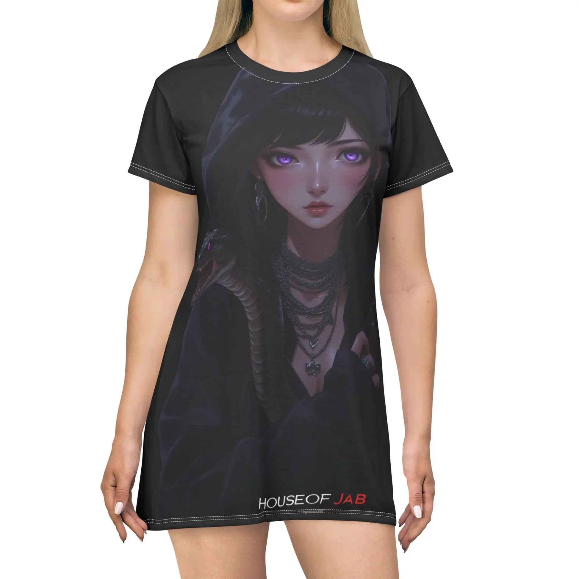 HOUSEOFJAB: Serpent’s Gaze Tee Dress House of JAB
