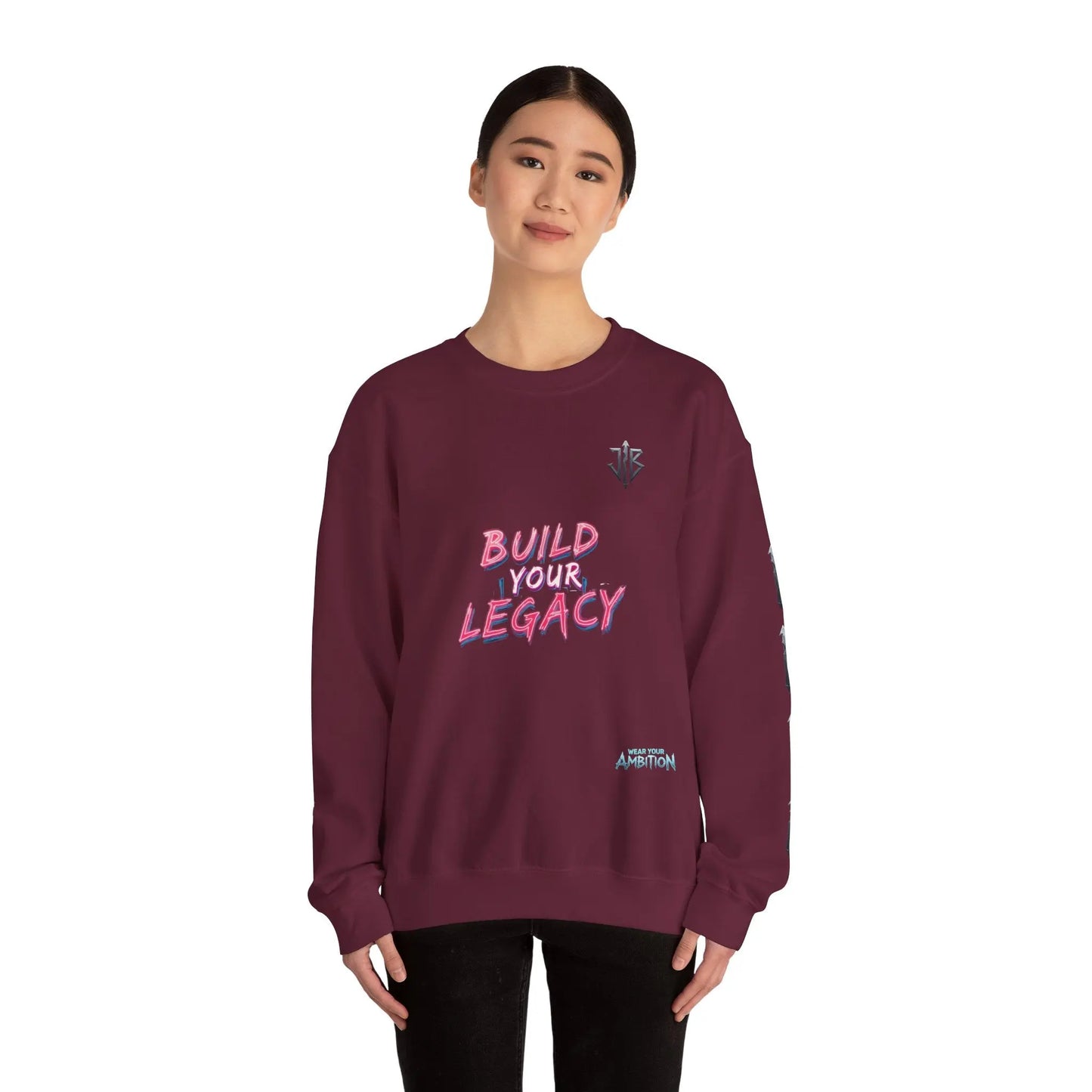 HouseofJAB “Build Your Legacy” Motivational Jumper – Wear Your Ambition House of JAB