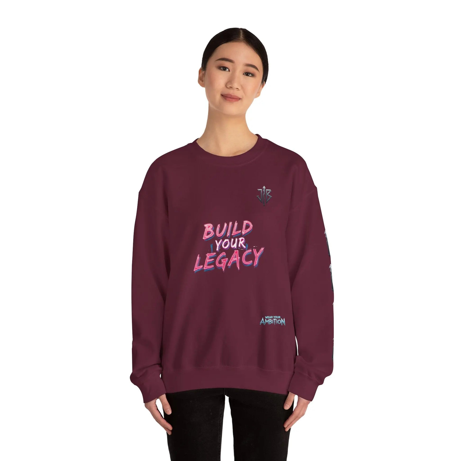 HouseofJAB “Build Your Legacy” Motivational Jumper – Wear Your Ambition House of JAB