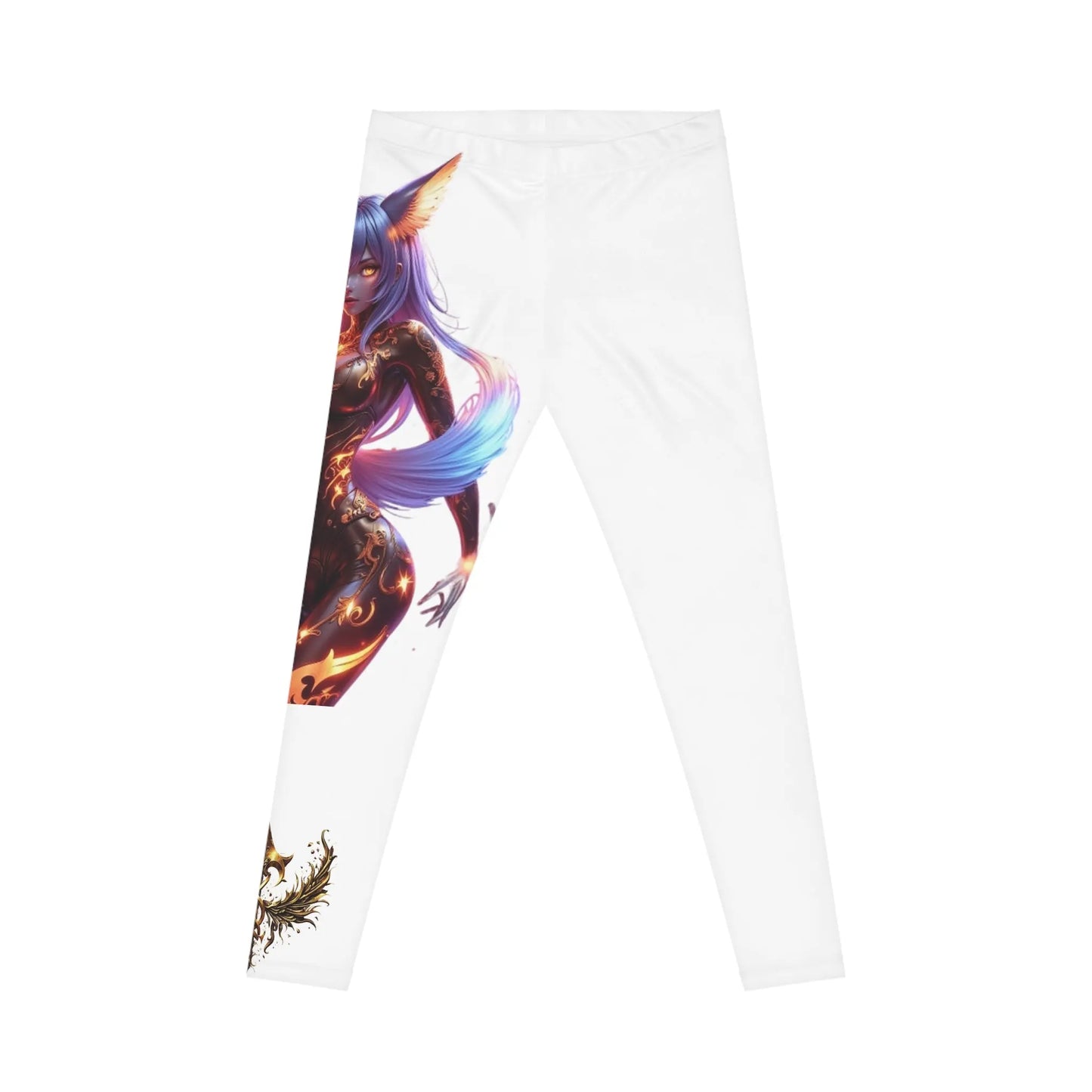 House of JAB - Fierce Flame Anime Leggings – Warrior Edition House of JAB