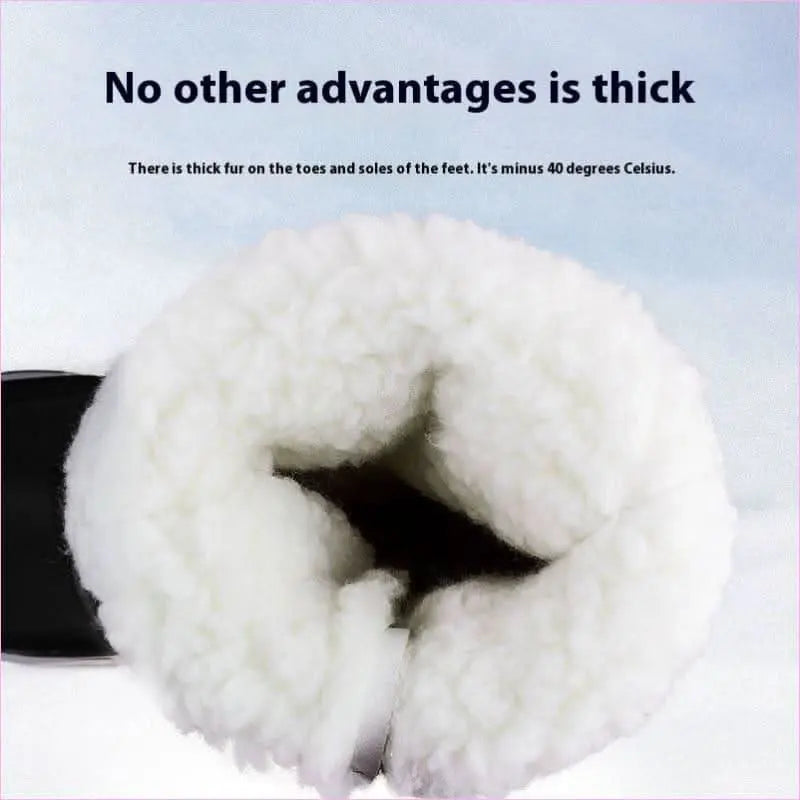 Cozy Thermal Multicolor Padded Snow Boots for Winter Adventures Pleasures and Sins