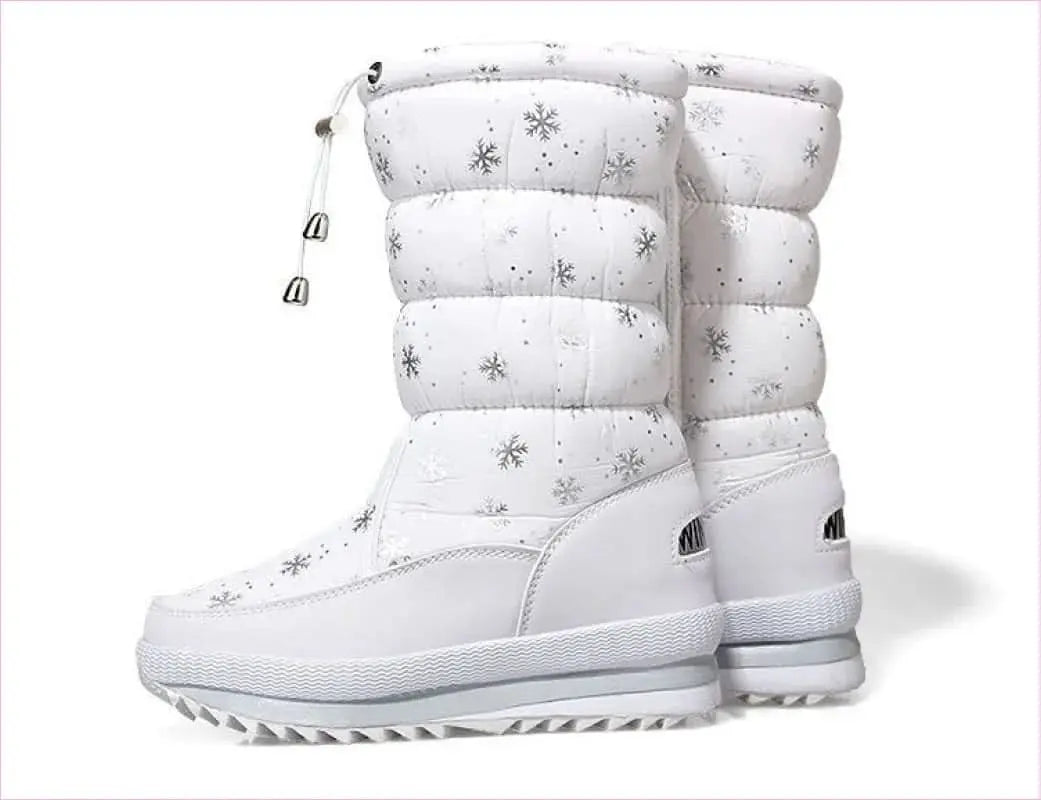 Cozy Thermal Multicolor Padded Snow Boots for Winter Adventures Pleasures and Sins