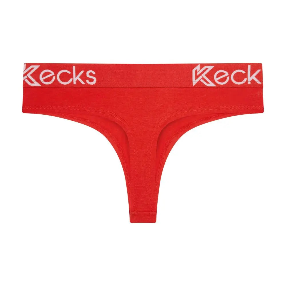 Red Modal Thong Kecks