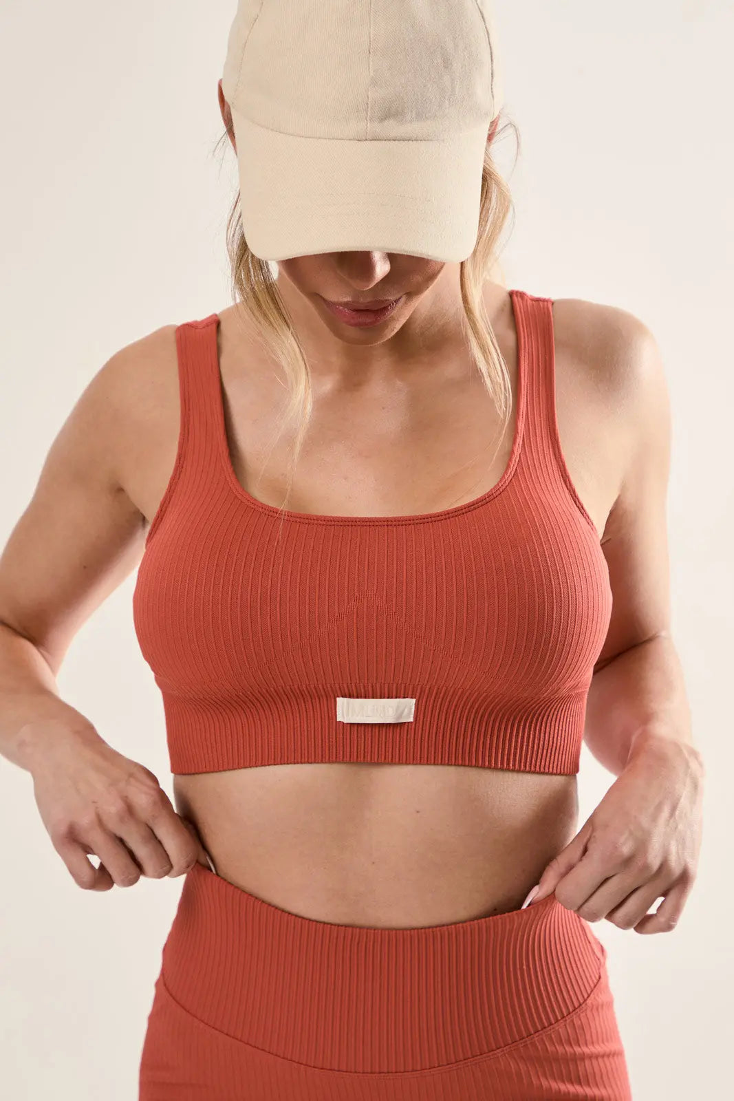 Ribbed Seamless Bra IMLND